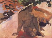 Paul Gauguin Aha Oe Feill,what,are you Jealous painting